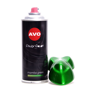 AVO Effektlack Candy Color Mamba Green Lasur Lackspray 400ml resmi