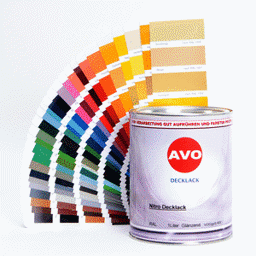 Zeige Details für RAL 7034 - RAL 7045 AVO 1K Nitrolack glänzend 1L Bild von RAL 7034 - RAL 7045 AVO 1K Nitrolack glänzend 1L