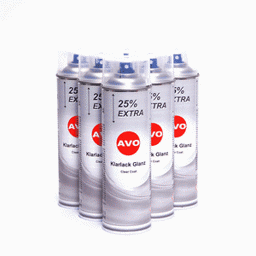 Zeige Details für AVO Klarlack glänzend Lackspray 6 x 500ml Bild von AVO Klarlack glänzend Lackspray 6 x 500ml