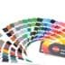 Bild von RAL Farbkarte, Farbfächer nach RAL mit Perlfarben Leucht und DB Farbtöne 230 Farben