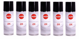 Zeige Details für RAL 9005 AVO 2K Lackspray glänzend 6 x 400ml  Bild von RAL 9005 AVO 2K Lackspray glänzend 6 x 400ml