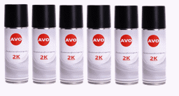 Zeige Details für RAL 9005 AVO 2K Lackspray seidenmatt 6 x 400ml Bild von RAL 9005 AVO 2K Lackspray seidenmatt 6 x 400ml