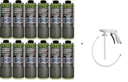 Zeige Details für Petec Steinschlagschutz Unterbodenschutz schwarz überlackierbar 12 x 1liter + UBS Pistole 73210 Bild von Petec Steinschlagschutz Unterbodenschutz schwarz überlackierbar 12 x 1liter + UBS Pistole 73210