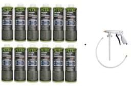 Zeige Details für Petec Hohlraumschutz & -Konservierung Transparent 12 x 1liter inkl. Pistole 73510 Bild von Petec Hohlraumschutz & -Konservierung Transparent 12 x 1liter inkl. Pistole 73510