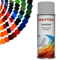 Bild von Multona Autolack für Mazda 1H Steel grey met. Lackspray 400ml