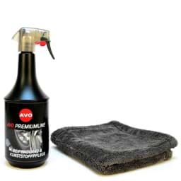 Zeige Details für AVO Premium Reifenglanz & Kunststoffpflege 1liter + Tuch Bild von AVO Premium Reifenglanz & Kunststoffpflege 1liter + Tuch
