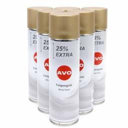 Zeige Details für AVO Felgengold Lackspray 6 x 500ml Bild von AVO Felgengold Lackspray 6 x 500ml
