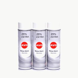 Zeige Details für AVO weiss glänzend Lackspray 3 x 500ml Bild von AVO weiss glänzend Lackspray 3 x 500ml