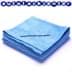 Bild von MEGA CLEAN Microfasertuch Poliertuch 5 Stück blau 40cm X 40cm