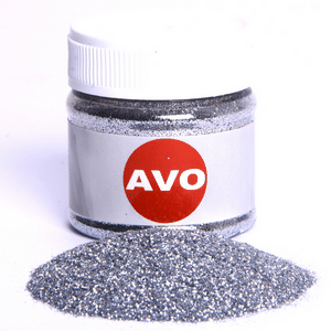 Afbeelding van Avo Metal Flakes silber 0,2mm