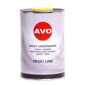 Afbeelding van AVO Polyester PE Verdünnung 1 Liter Spritzspachtel Verdünnung A050510