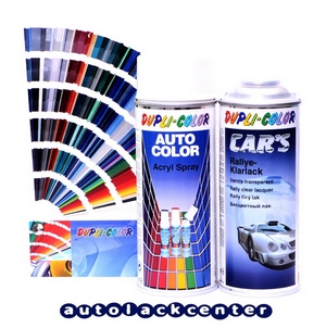 Afbeelding van Dupli-Color Autolackspray-Set für Mercedes 568 Signalrot
