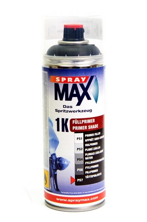 Obraz SprayMax 1K Füllprimer schwarz - Primer Shade Spray 400ml