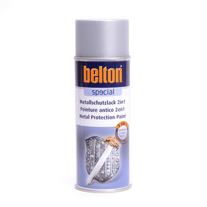 Afbeelding van Belton Metallschutzlack 2 in 1  Silber 400ml