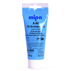 Afbeelding van MIPA A40 1K Acrylspachtel Feinspachtel beige 250g