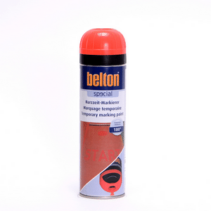 Bild von Belton Kurzzeit- Markierer Spray 500ml rot