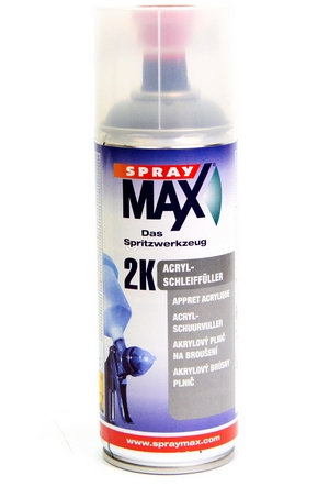Obraz SprayMax 2K Acryl-Schleiffüller grau Spray 400ml