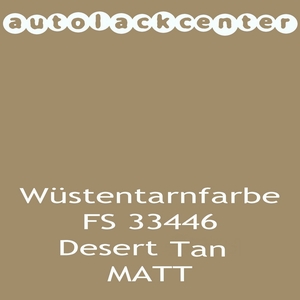 Obraz Bundeswehr Wüstentarn Tarnfarbe FS33446 Desert Tan matt 1 Liter