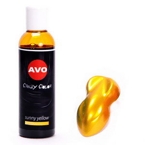 Picture of AVO Effektlack Candy Color Sunny Yellow Lasur 200ml