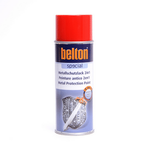 Picture of Belton Metallschutzlack 2 in 1  Feuerrot 400ml