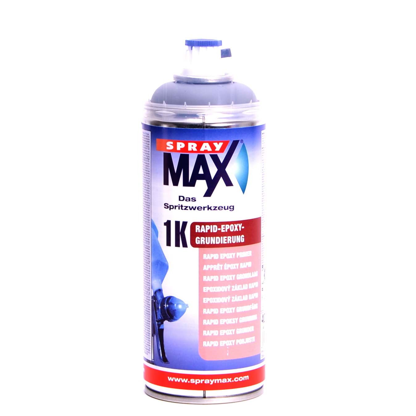 Afbeelding van SprayMax 1K Rapid Epoxy Grundierung grau schnelltrocknend