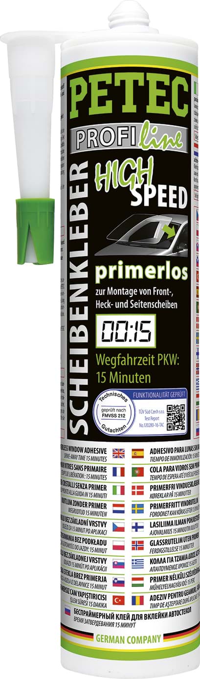 Petec Scheibenkleber high speed 290 ml resmi