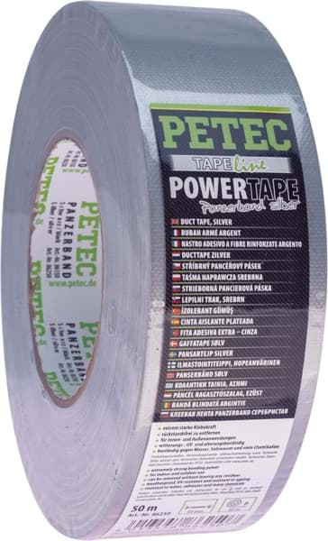 Bild von Petec Power Tape Panzerband silber 50m