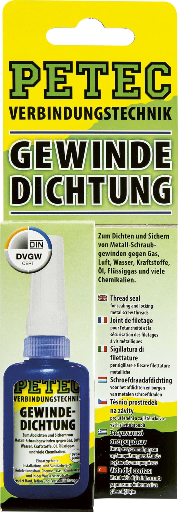 Petec Gewinde Dichtung 15g SB-Karte resmi
