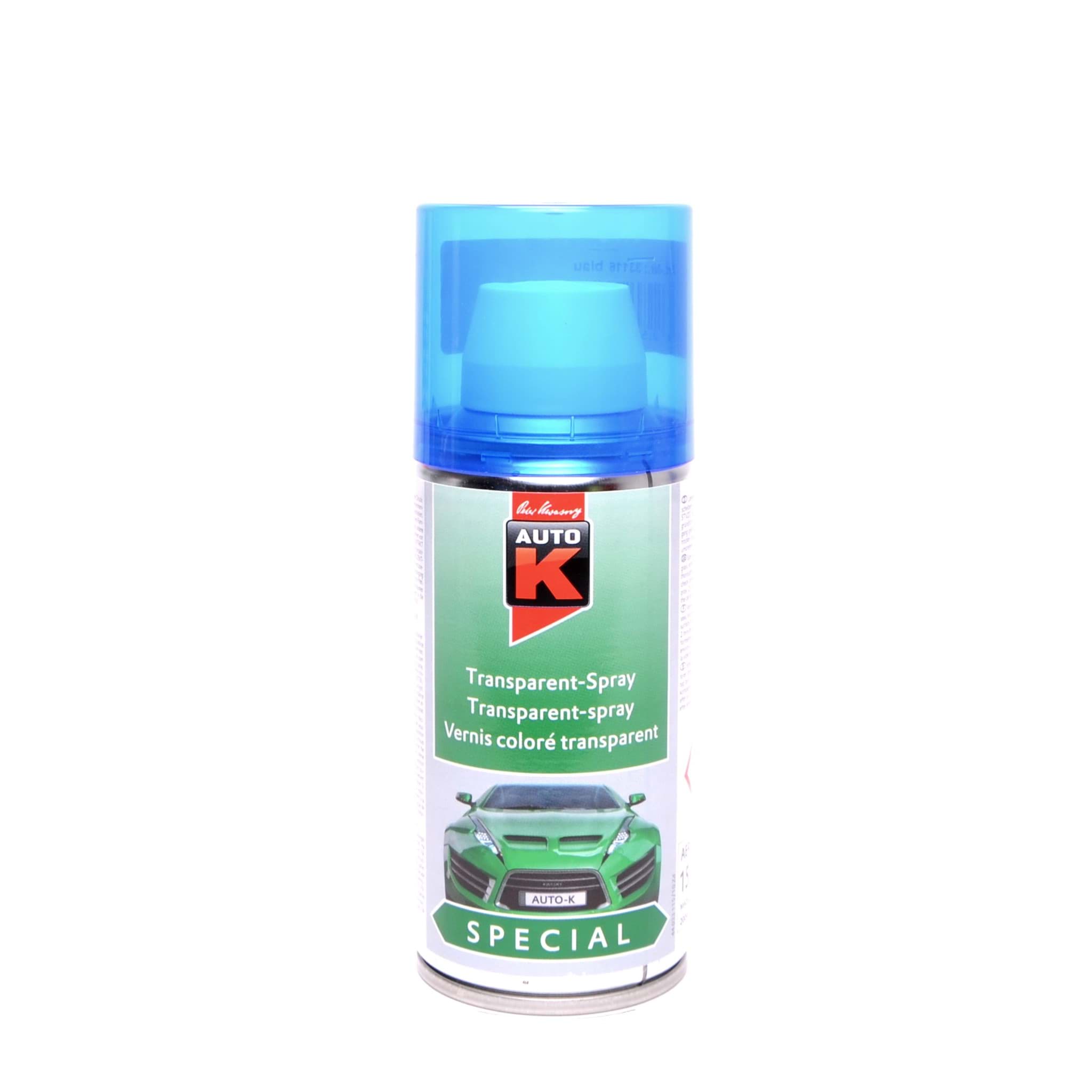 Изображение Auto-K Transparent-Spray Rückleuchten Spray Tönungsspray blau 150ml 33116