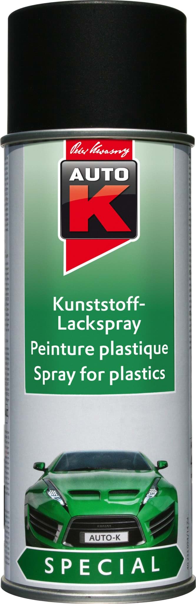 Picture of Kunststoff Lackspray schwarz von AutoK