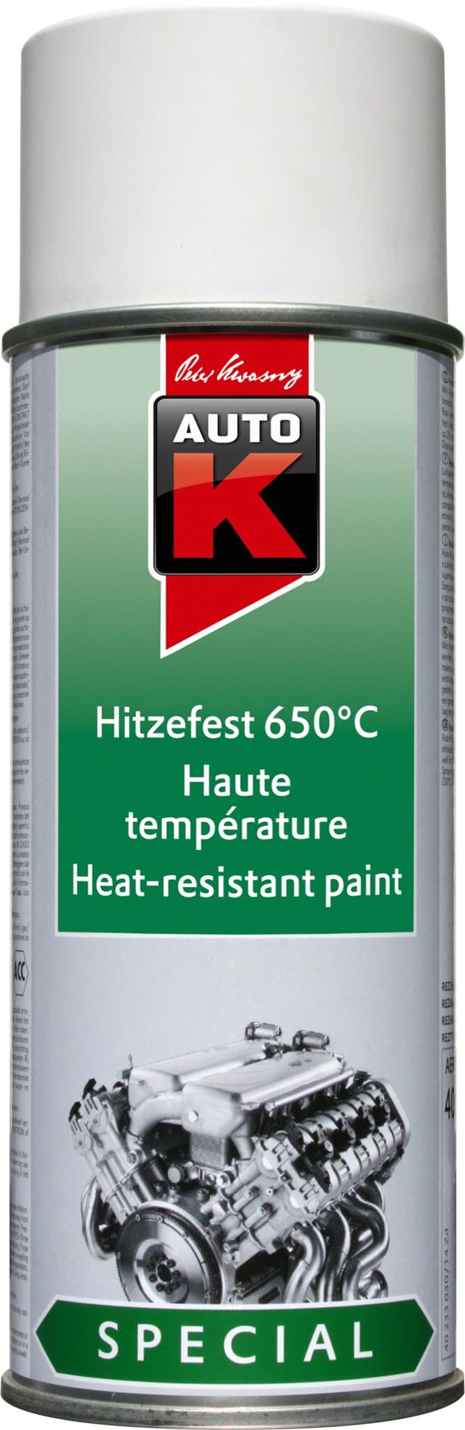 Lackspray hitzefest 650°C weiß von AutoK resmi