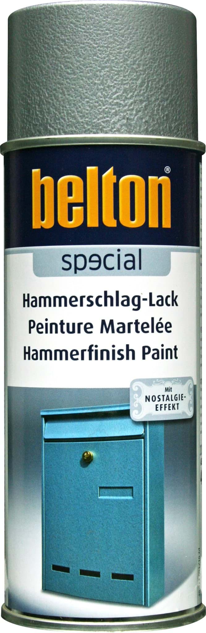 Belton special Hammerschlag-Lack silber resmi