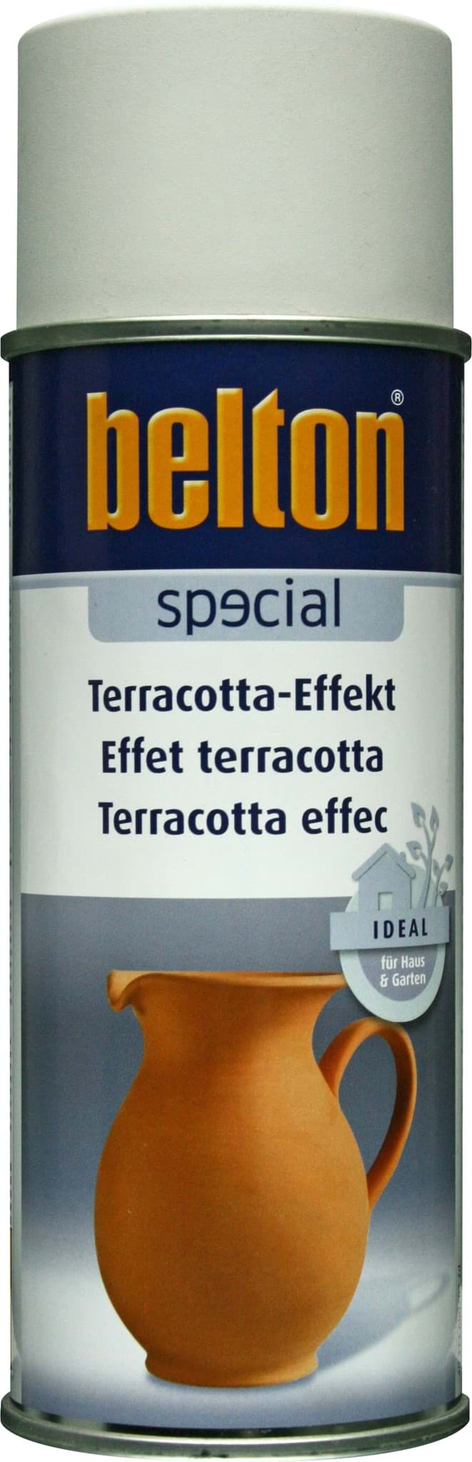 Belton Special Lackspray Terracotta Effekt steinweiss resmi