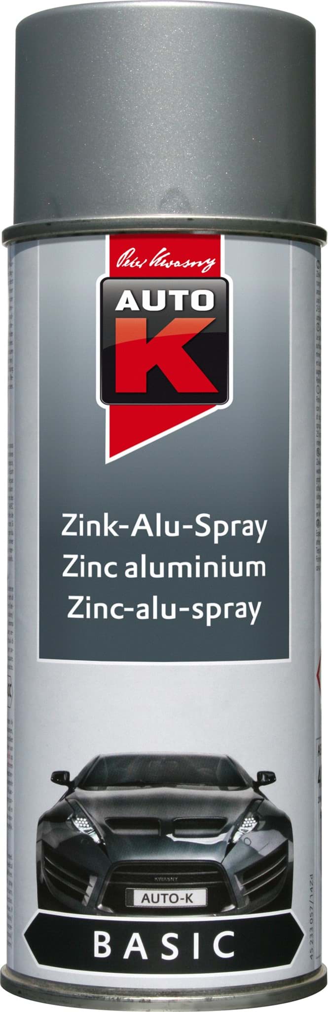 AutoK Zink-Alu-Spray  silbergrau 400ml Rostschutz, Korrosiensschutz 233057 resmi