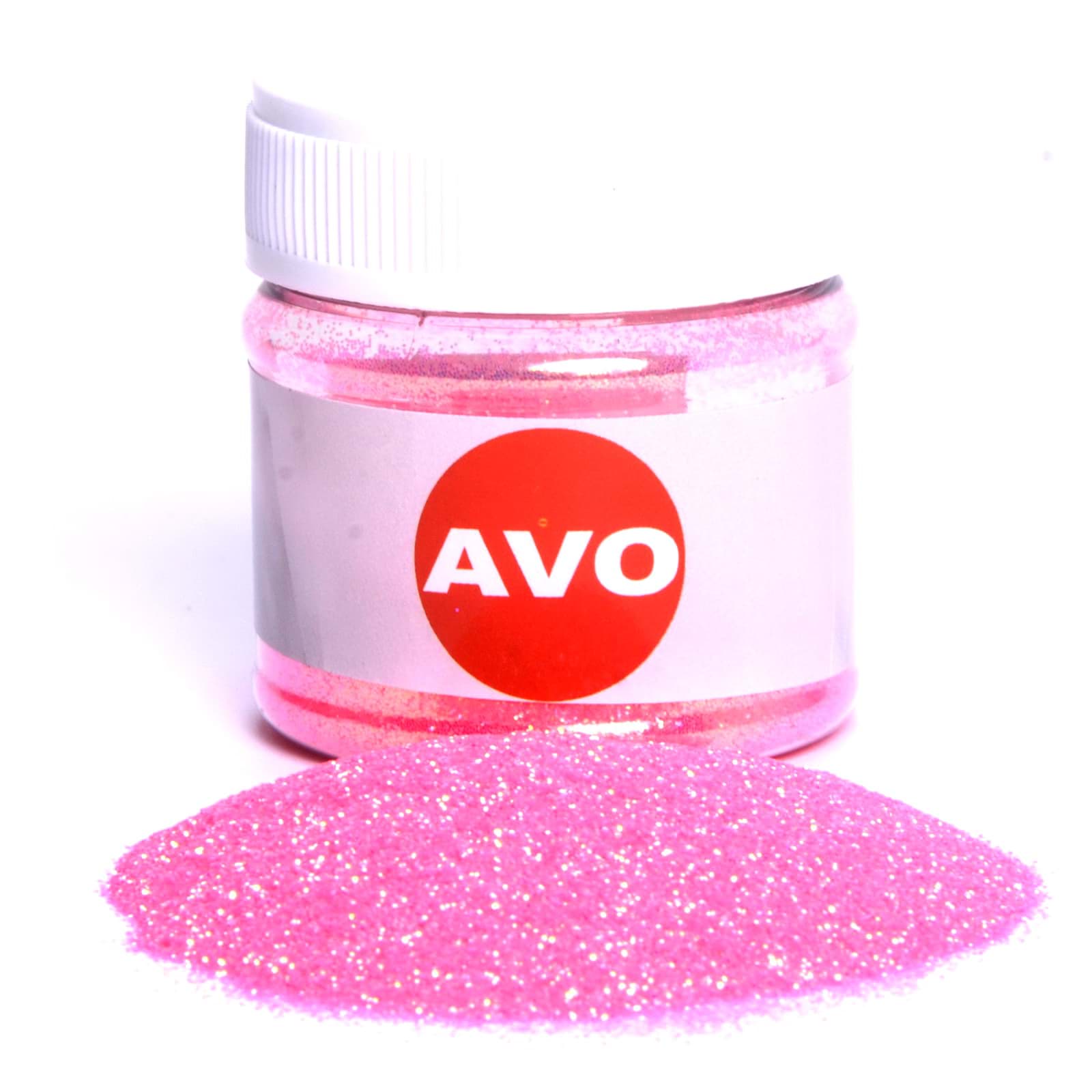 Avo Metal Flakes iridescent flamingo 0,2mm resmi
