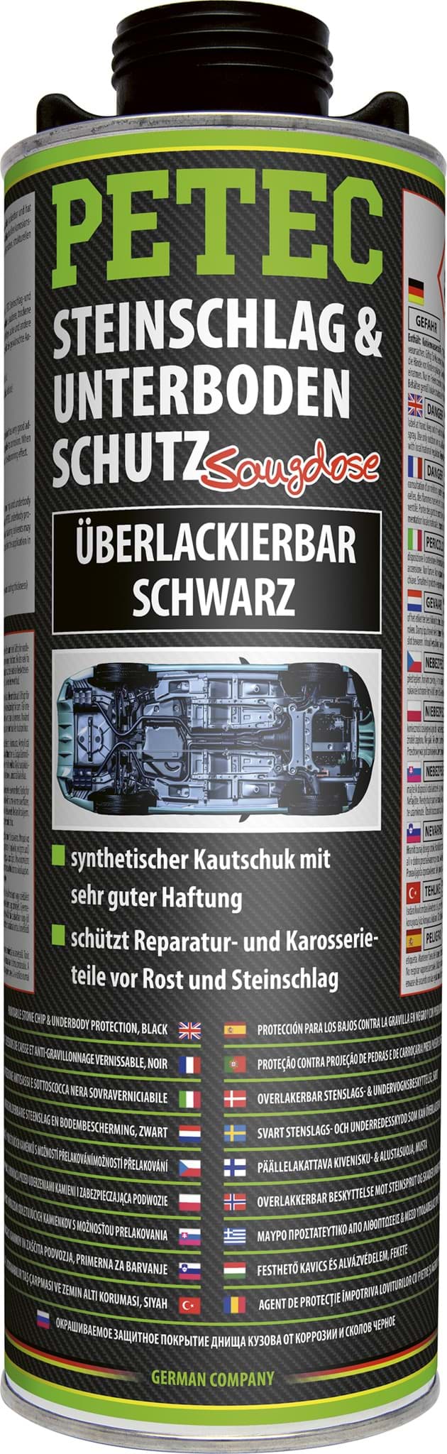 Picture of Petec Unterbodenschutz UBS schwarz überlackierbar 1liter