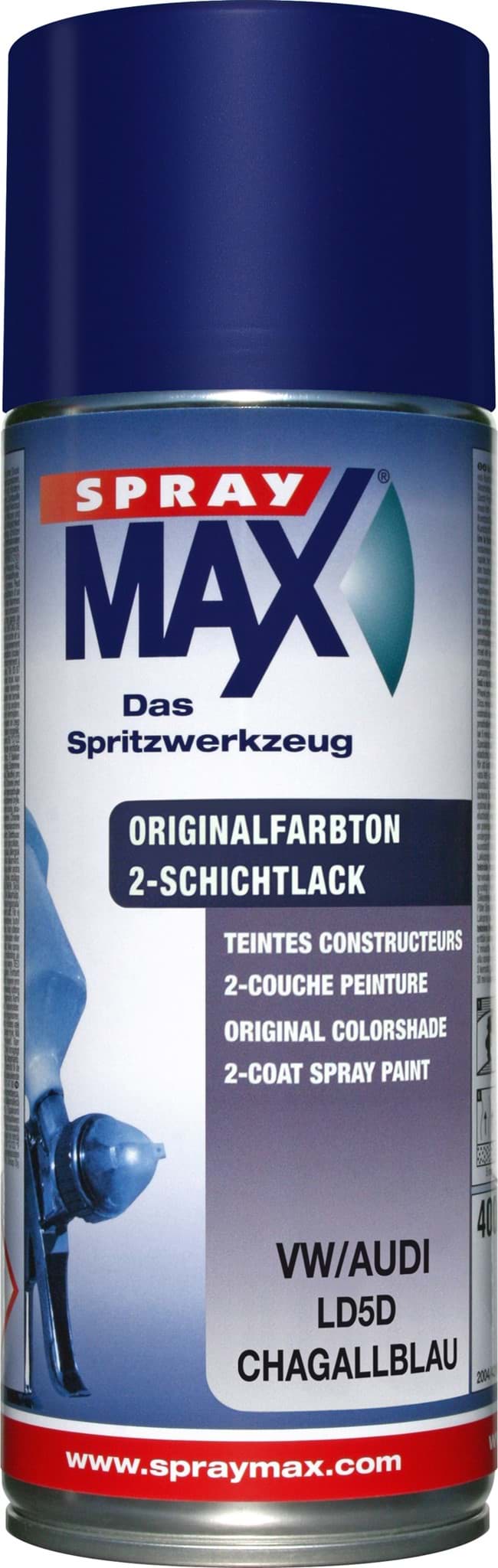 Afbeelding van SprayMax Originalfarbton für VW LD5D chagallblau