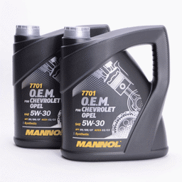 Bild von MANNOL 7701 O.E.M. für Opel GM 5W-30 API SN/SM/CF Motorenöl 8 Liter MN7701-8