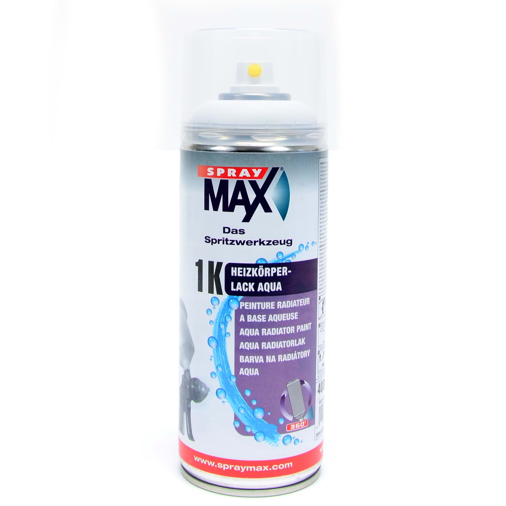 Obraz SprayMax Heizkörperlack Spray Aqua 400ml