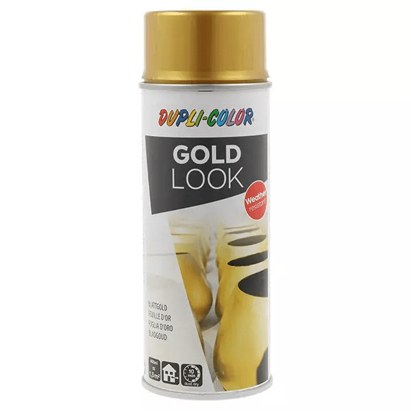 Gold Effekt Spray Blattgold Effekt Dekospray 400ml resmi