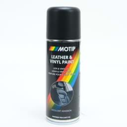 Picture of Motip Leder & Vinyl Farbe Spray schwarz 200ml
