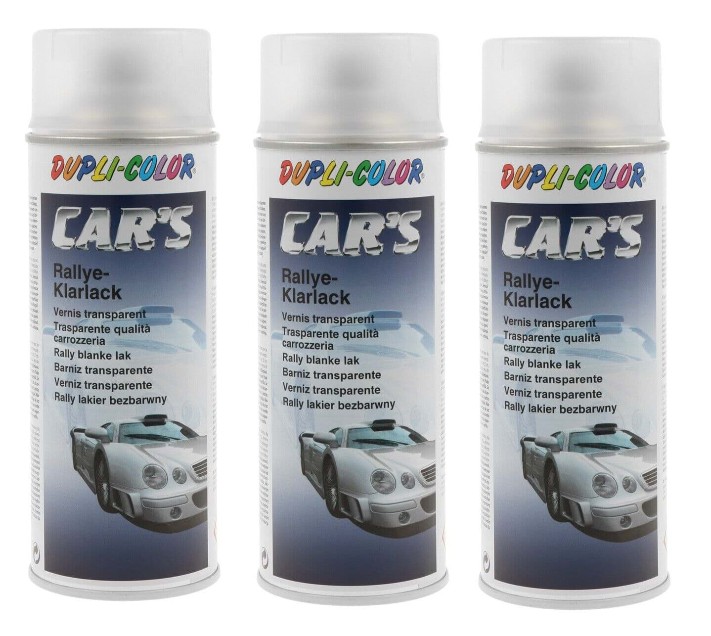 Bild von Dupli-Color Cars Lackspray Klarlack matt 3 x 400ml