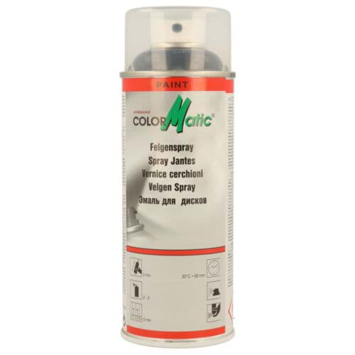 Bild von ColorMatic Felgenschwarz glänzend schwarz Alufelge spray felge 400ml