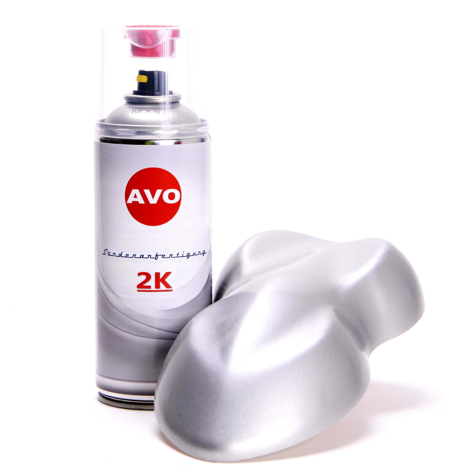 AVO 2K Felgensilber RAL 9006 glänzend – 400 ml 2K Felgenlack Spraydose