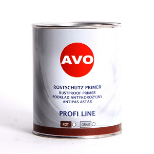 AVO Rostgrund Grundierung mit intensivem Rostschutz rotbraun 500ml resmi